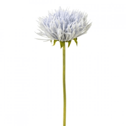 J-Line Kunstblume Chrysantheme hellblau 41 cm