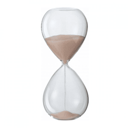 J-Line hourglass beige sand 19 cm