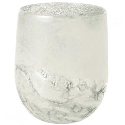 J-Line Windlicht Scavo, Glas, 21 cm