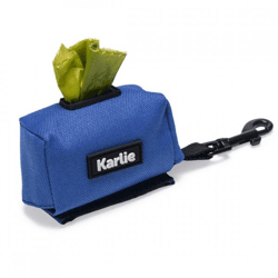 Karlie Dog Poop Bag Holder, Blue, 7.5 cm