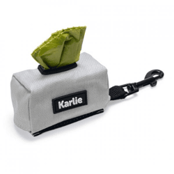 Karlie Dog Poop Bag Holder, Gray, 7.5 cm