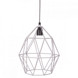 KidsDepot Wire Pendant Light, Gray, 30 cm