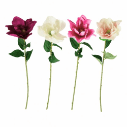 Künstliche Magnolie 70 cm 4 Stück sortiert