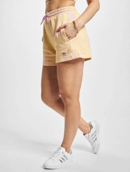 l&auml;ssige adidas Damen Shorts mit Baumwolle Gelb