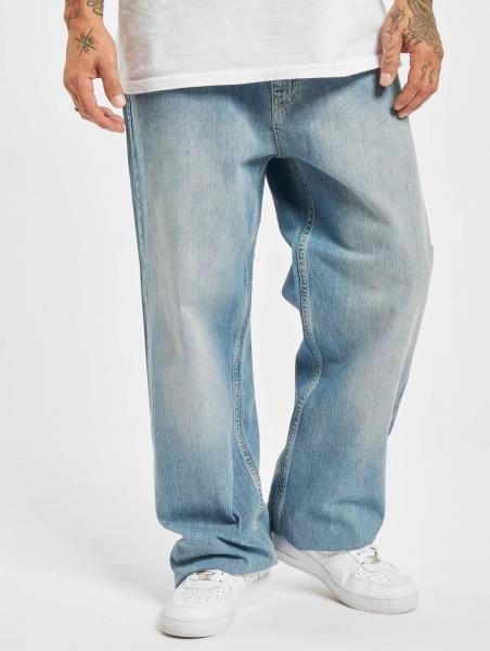 l&auml;ssige Dangerous DNGRS Herren Jeans Rei&szlig;verschluss Taschen mit Baumwolle Blau