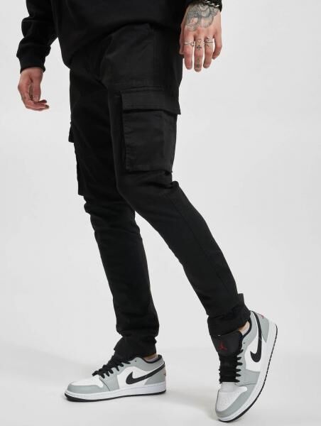 l&auml;ssige Denim Project Herren Jeans Stretch mit Baumwolle Schwarz
