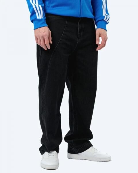 l&auml;ssige PEGADOR Herren Jeans mit Baumwolle Schwarz
