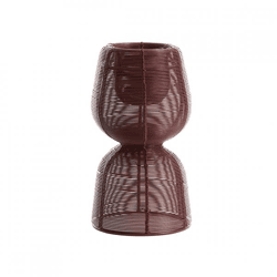 Light & Living Teelichthalter Aroha, bordeauxrot, 24 cm