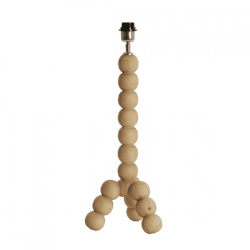 Light & Living Tischlampe Veglio mit EU-Stecker, naturfarben, 50 cm
