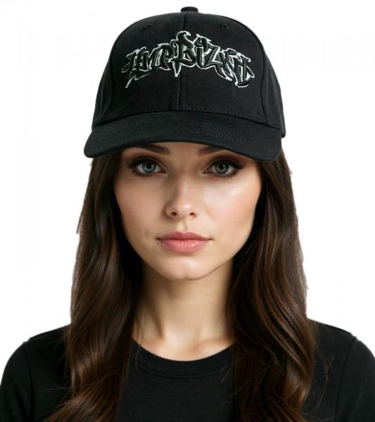 Limp Bizkit Unisex Metal-Band Trucker-Cap Baseball-Cap mit Logo-Stickerei Baumwoll-Cap Fan-M&uuml;tze 1233LB Schwarz