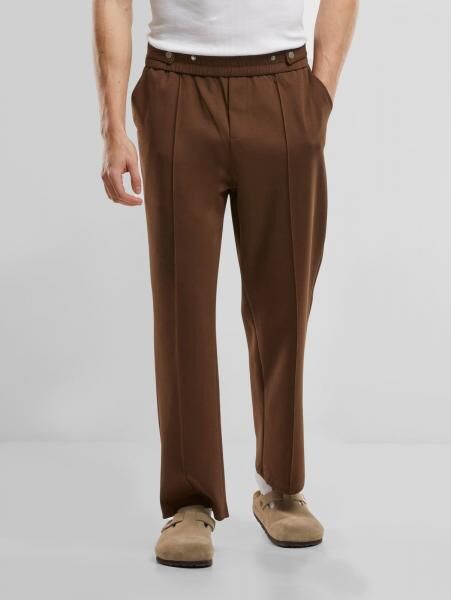 moderne Another Cotton Lab Herren Jeans Stretch Kordelzug Braun