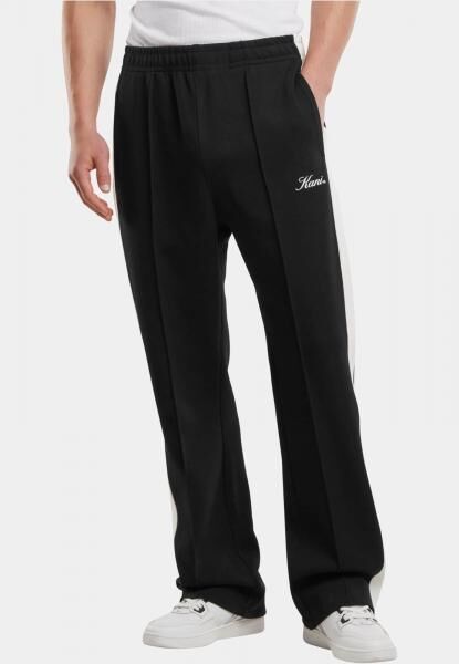 moderne Karl Kani Herren Jeans Stretch Taschen Schwarz