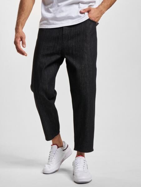 moderne Urban Classics Herren Jeans Rei&szlig;verschluss Taschen 370 g/m&sup2; mit Baumwolle Schwarz