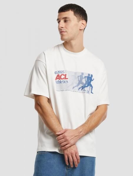 modernes Another Cotton Lab Herren T-Shirt mit Baumwolle Wei&szlig;