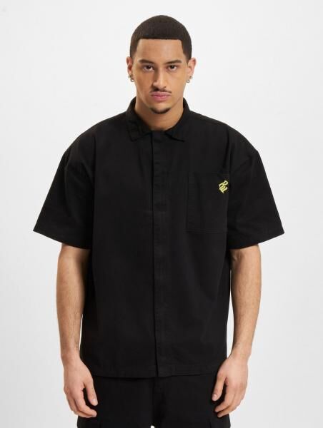 modernes Rocawear Herren Polo-Shirt mit Baumwolle Schwarz