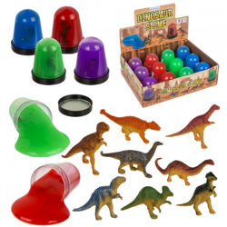 Out of the Blue Dino-Schleim, 7 cm, 8 verschiedene Farben