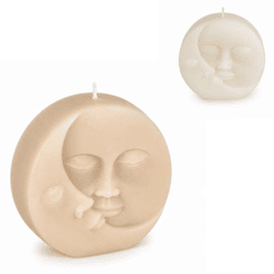 Out of the Blue candle Sun & Moon 10 cm 2 assorted