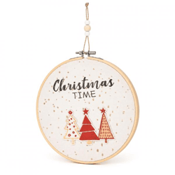 Out of the Blue Wandbehang „Christmas Time“, 17 cm