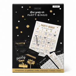 Party-Bingo-Spiel, deutschsprachig, 45-teilig