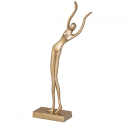 PTMD-Figur „Saaqi“, goldfarben, 49 cm