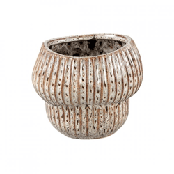 PTMD Blumentopf Colby, braun, 12 cm