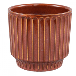 PTMD Blumentopf Hodor L, braun, 17 cm