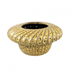 PTMD Blumentopf Sindi Low, gelb, S, 24 cm
