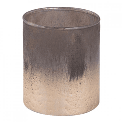 PTMD Windlicht „Monroe M“, goldfarben, 12 cm