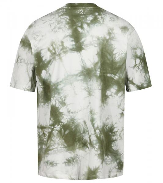 RE:COVERED X NFL Seattle Seahawks Herren T-Shirt mit Logo-Print Baumwoll-Shirt Rundhals-Shirt RCNFL1389 Gr&uuml;n