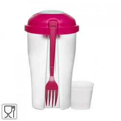 Sagaform Salatbecher ToGo Kunststoff 800 ml