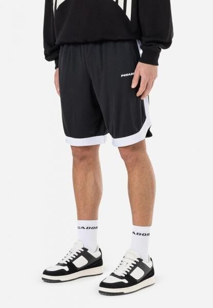 sommerliche PEGADOR Herren Shorts Schwarz