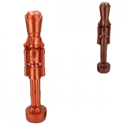 Statue Nussknacker Kupfer/Bronze 36 cm 2 Stück sortiert