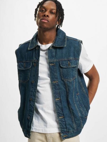 stylische Urban Classics Herren Jacke mit Baumwolle Blau