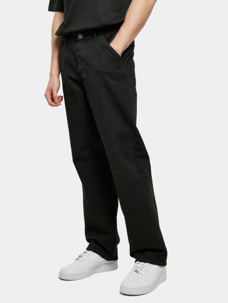 stylische Urban Classics Herren Jeans Rei&szlig;verschluss Taschen 350 g/m&sup2; mit Baumwolle Schwarz