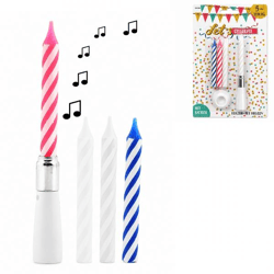 Tortenkerzen „Melody Happy Birthday“, 5-teilig
