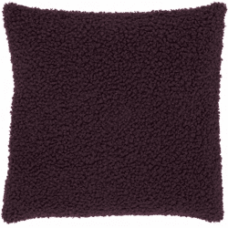 Unique Living Kissen Chico, dunkelviolett, 45 x 45 cm