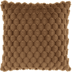 Unique Living Kissen „Dezi“, braun, 45 x 45 cm