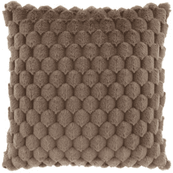 Unique Living Kissen „Dezi“ taupe 45 x 45 cm