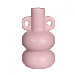 Vase Chubby rosa 18,5 cm