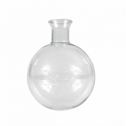 Vase Glühbirne Glas transparent 11 cm