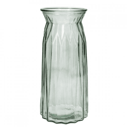 Vase Rubin hellgrün transparent 24 cm