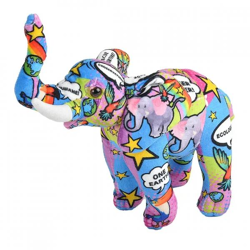 Wild Republic hug message AND elephant 35 cm