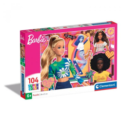 104 Teile Puzzle Supercolor - Barbie
