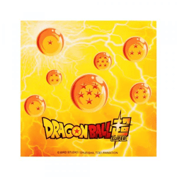 20 SERVIETTEN PAPIER 3 FALETEN DRAGON BALL SUPER © 33 cm x 33 cm