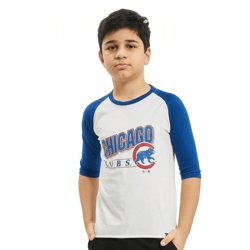 47 MLB Cubs Snapshot Super Rival Long-Sleeve T-Shirt, White