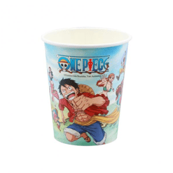 8 BECHER 250ML PLASTIC FREE ONE PIECE © DIA 5.2 cm x 8.8 cm / DIA HAUT 7.5 cm