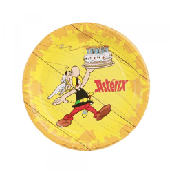 8 TELLER PLASTIC FREE ASTERIX® 18 cm