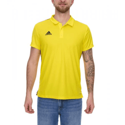 adidas Core 18 Herren atmungsaktives Polo-Shirt bequemes Sport-Shirt FS1902 Gelb