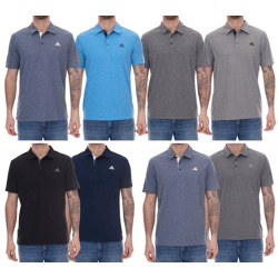 adidas Drive Polo oder Drive Polo Heather Herren Polo-Shirt mit AeroReady nachhaltiges Sport Golf-Hemd in Grau, Blau, Schwarz