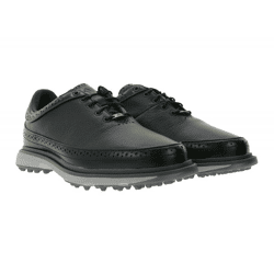 adidas Mc80 Damen Golf-Schuhe Echtleder-Schuhe mit Boost-Zwischensohle wasserdichte Sport-Schuhe ID0226 Schwarz